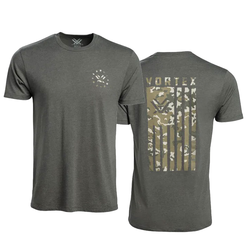 MN Salute T-Shirt Dark Olive Heather (Medium)